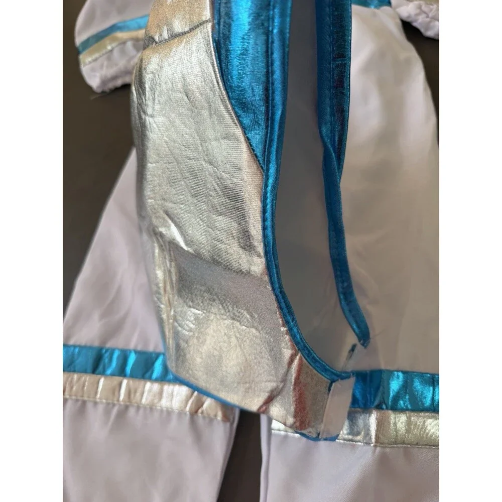 Astronaut Costume jumpsuit Gloves  Helmet NASA NWOT Halloween costume kids small